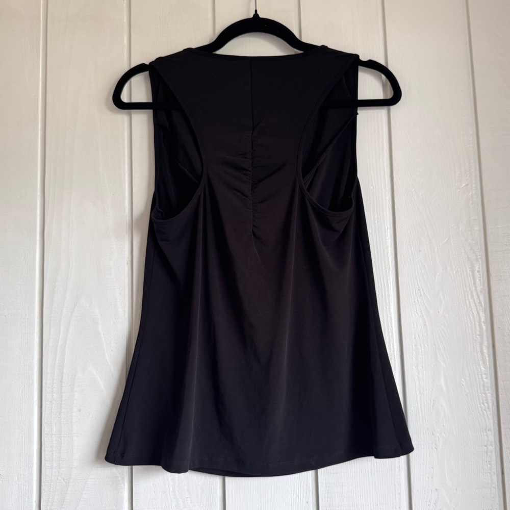 Laundry by Shelli Segal Black Cowl Neck Top - Picture 3 of 6